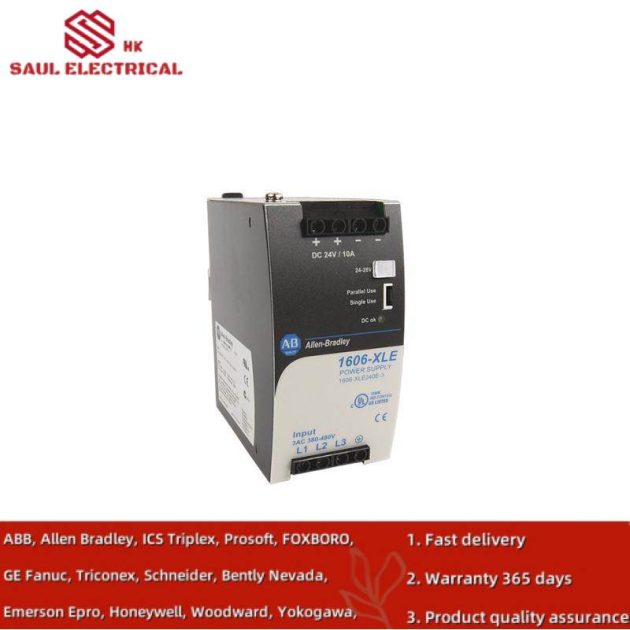 AB 1606-XLE240E Power Supply - Industrial Grade, High Efficiency, PLC Compatible