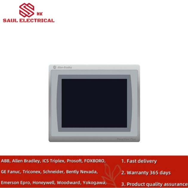 AB Automation Touch Screen, 2711P-T10C21D8S, Industrial Interface Solution