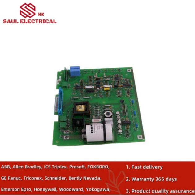 ABB 3BHE006422R0001 Governor Drive Board