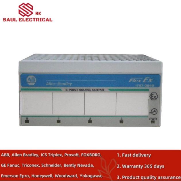 ABB AB 1797-OB4D Source Output Module, Control Systems, PLC Modules, Power Management