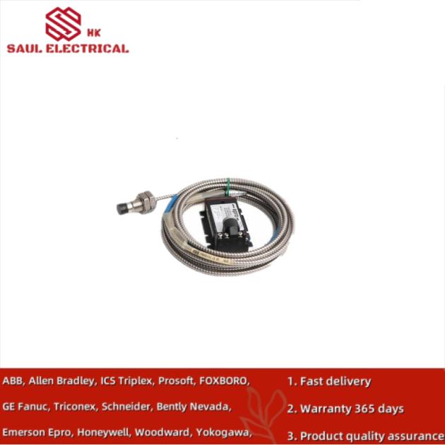 EMERSON PR6424/013-110 CON021 Eddy Current Sensor - Precise Measurement for Industrial Control