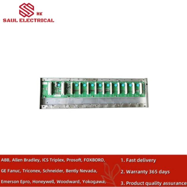 Yokogawa ASS9981DE-01, 10 Slot Back Plane, Industrial Control Module