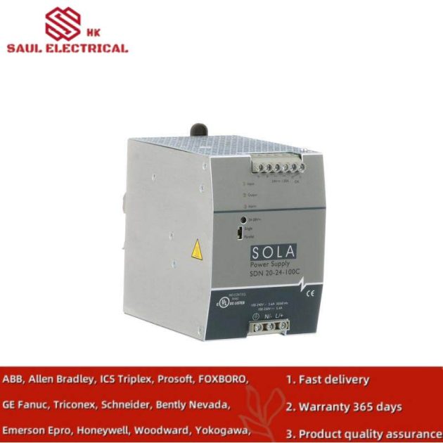 EMERSON SDN20-24-100C Power Supply, Designed for Industrial Control Solutions