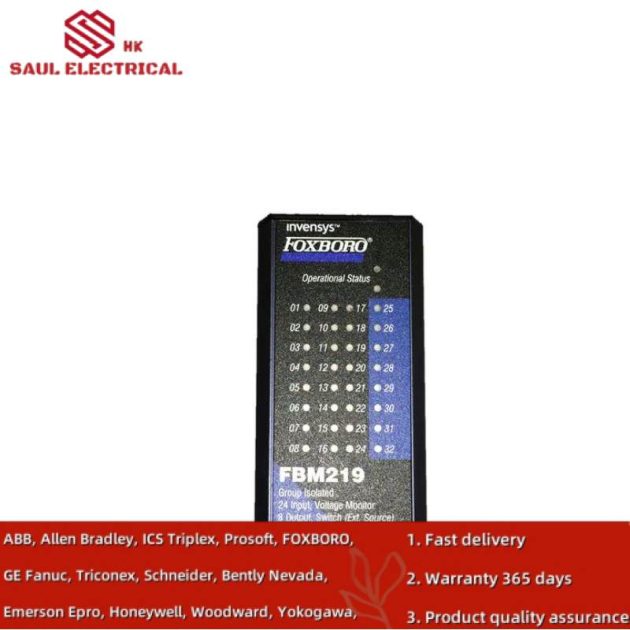 Foxboro I/O Interface Module FBM219, Industrial Control System, PLC