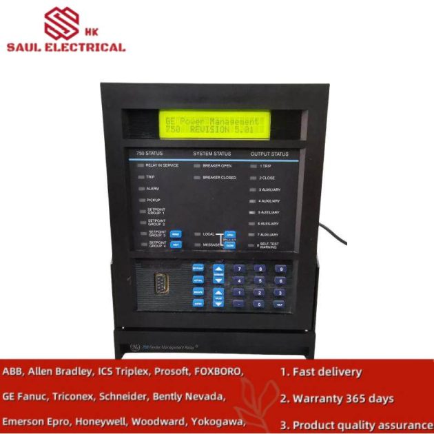 GE SR750-P5-G5-S5-HI-A20-R: Industrial Control's Robust Solution for Feeder Management